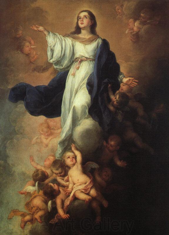 Bartolome Esteban Murillo Assumption of the Virgin France oil painting art